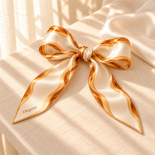 Orqema Satin Ribbon Hair Tie - main product view